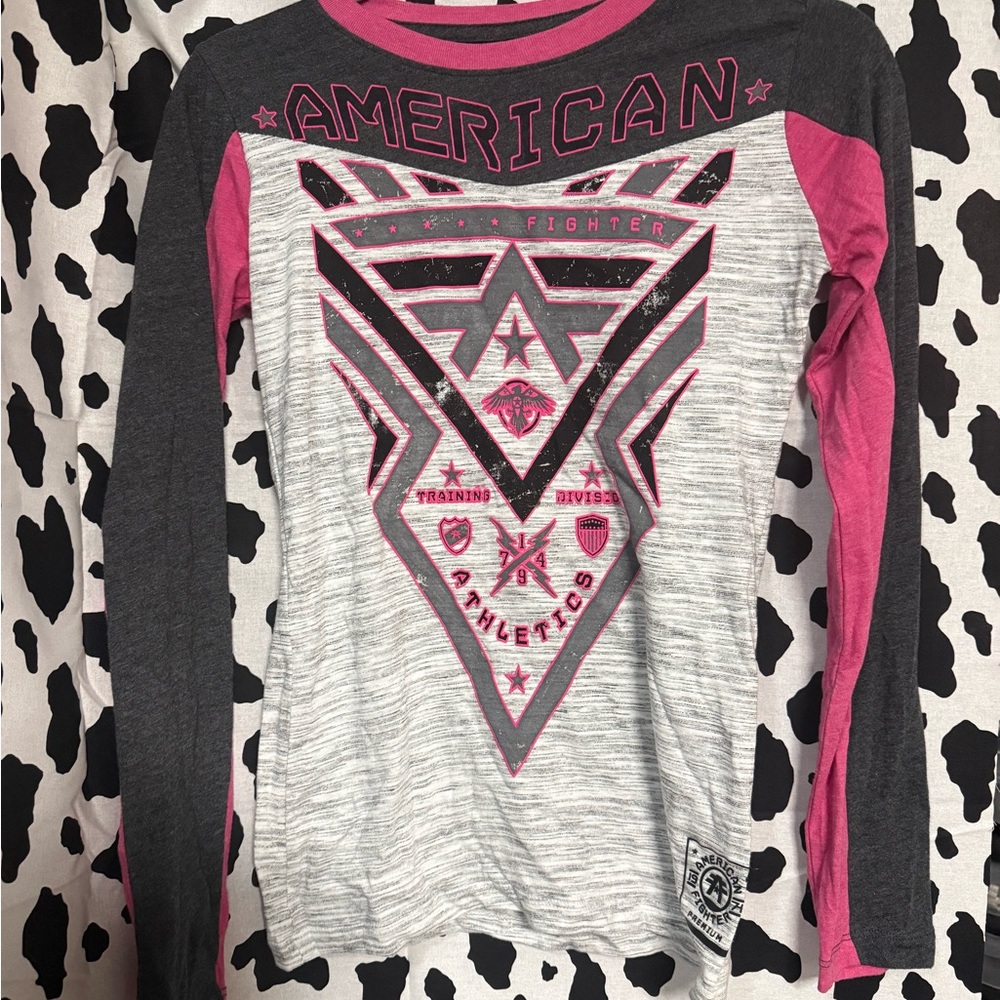 American Fighter Long Sleeve Tee - NWOT
